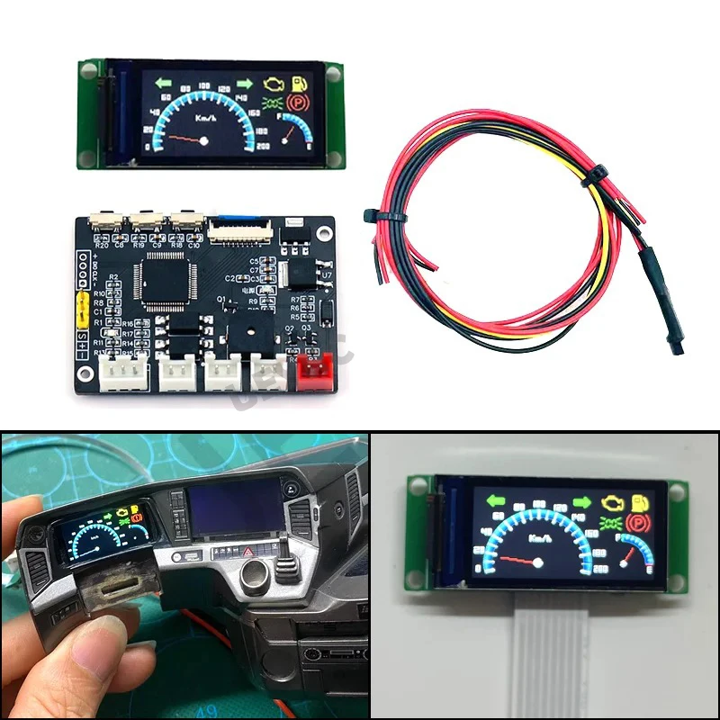 Diy Electronics For Kids - Model Simulation Electronic Display for 1/10