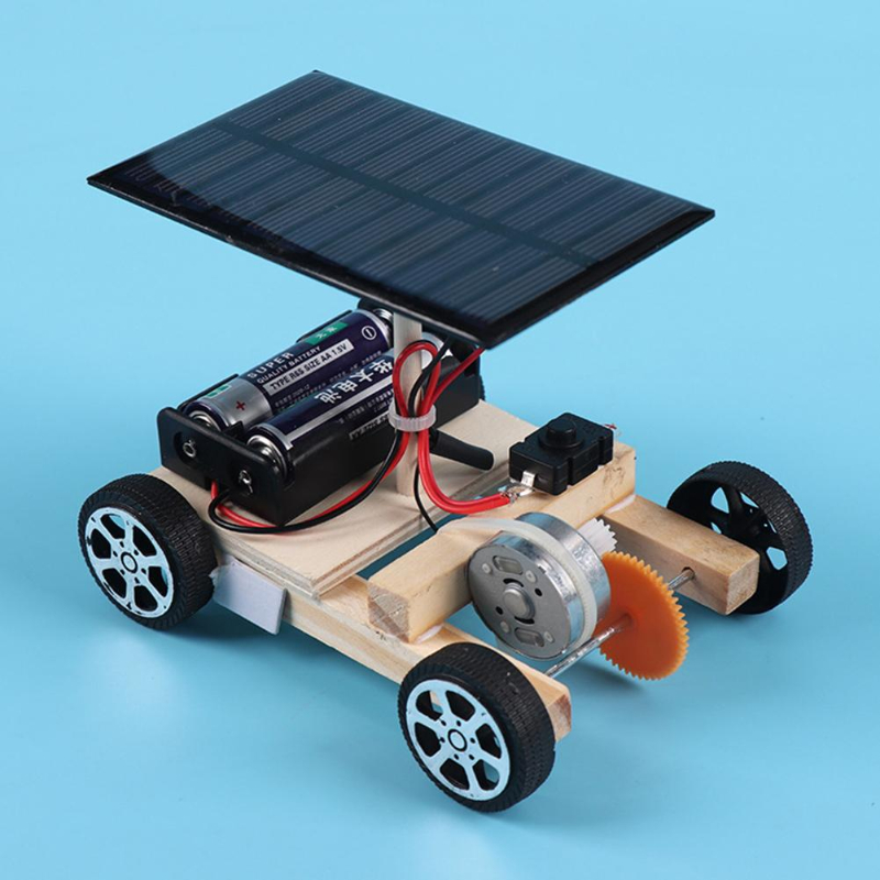 Diy Electronics For Kids - Assemble Solar Car Creative Inventions Motor