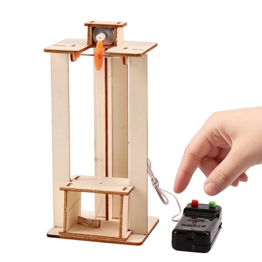 Diy Kit Elektronik - DIY Electric Elevator Lift Model Puzzle