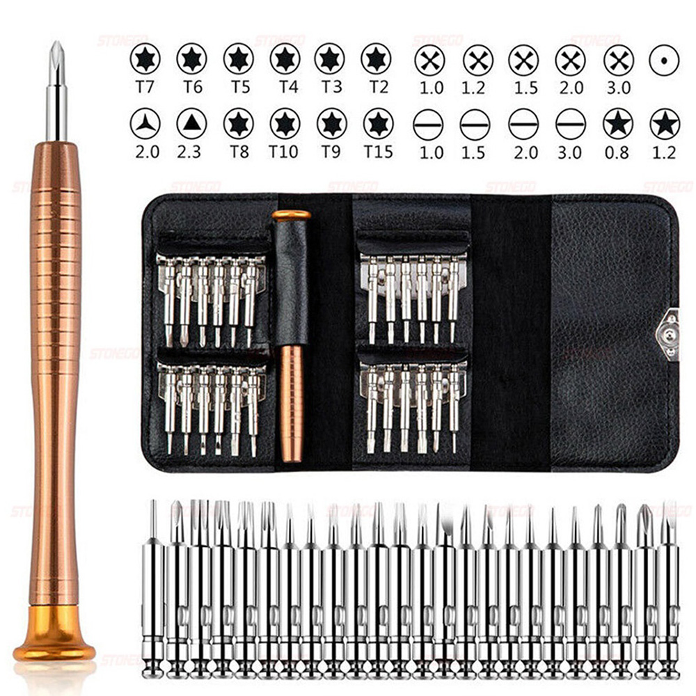 Diy Electronics For Beginners - 25 in 1 Precision Screwdriver Set