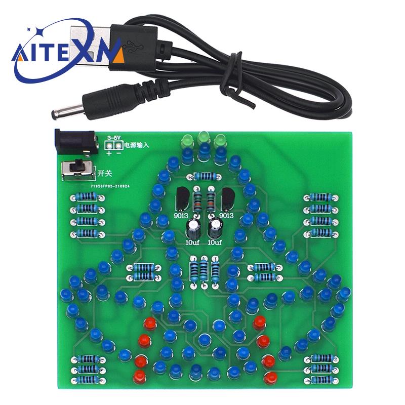 Diy Electronics Kits For Kids - DC 3-5V DIY LED Swing Wind