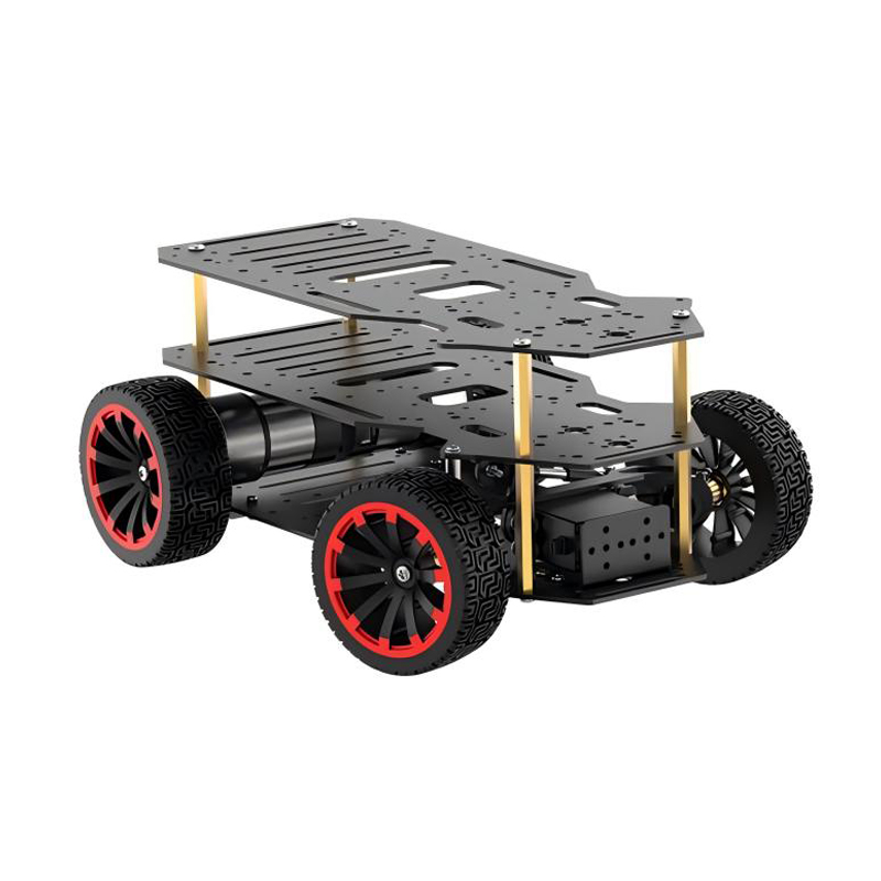 Diy Kit Elektronik - 5KG Load 4WD Robot Car Metal