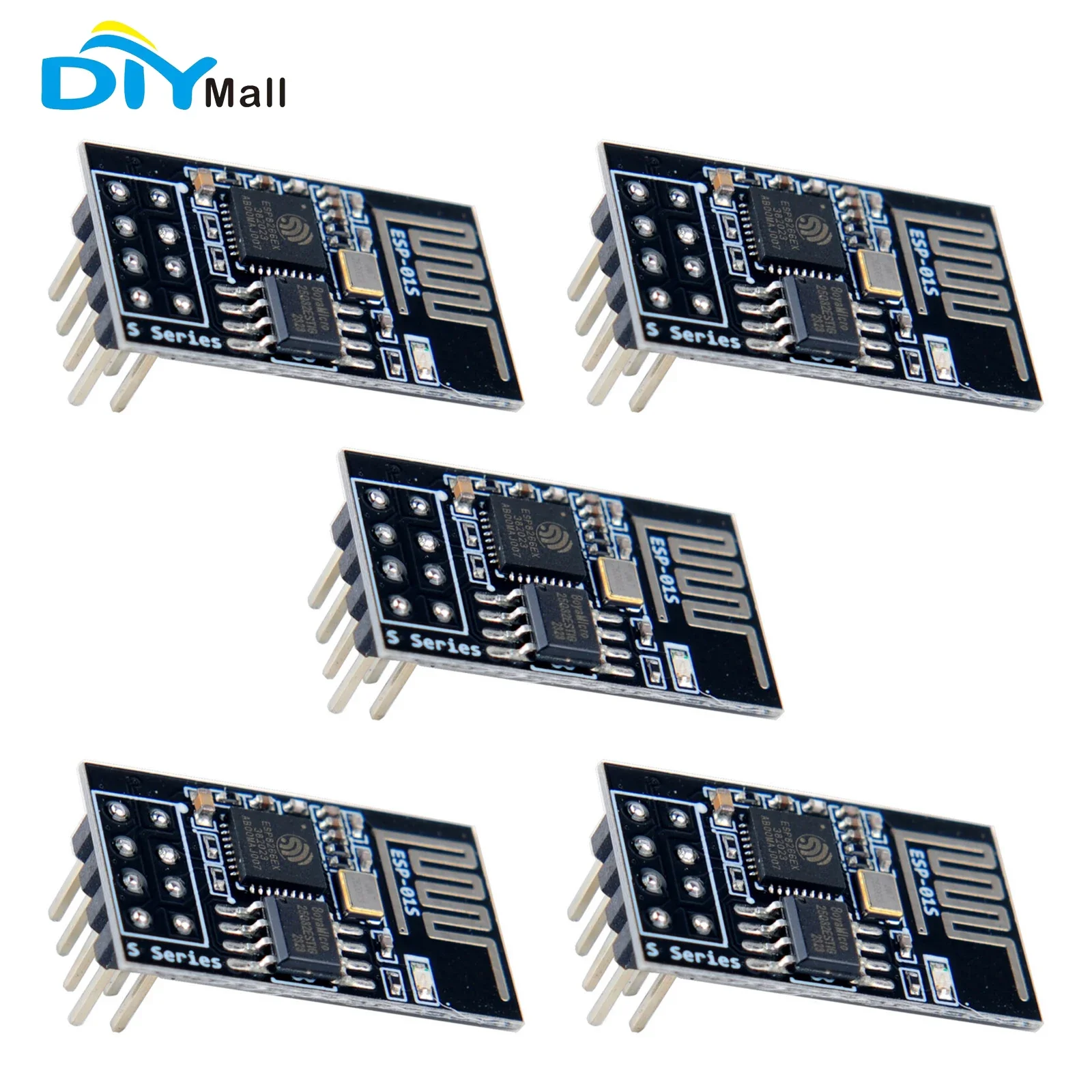 Diy Kit Elektronik - ESP-01S ESP8266 WiFi Module 4MB Flash