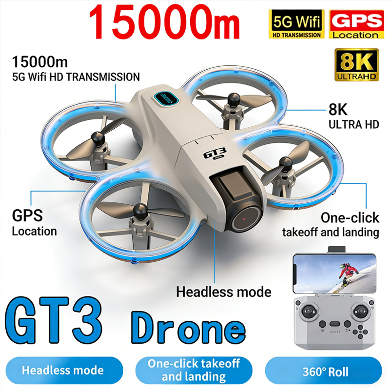 New GT3 MAX Drone 8K HD Aerial - огляд і ціна Diy Drone Electronics Kit