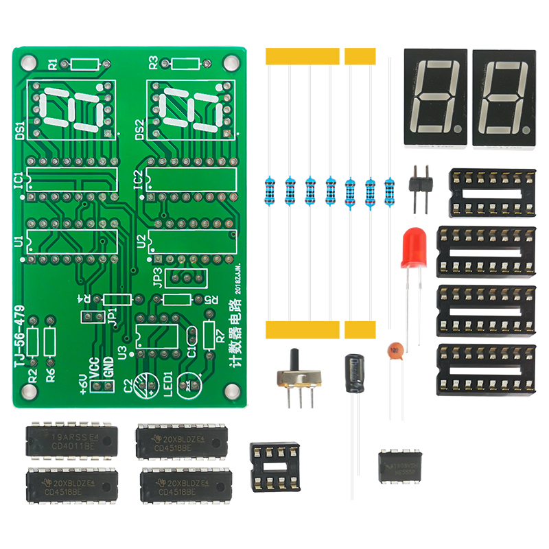 DIY Counter Circuit Kit - DIY  - огляд і ціна Diy Electronics Kits For Kids
