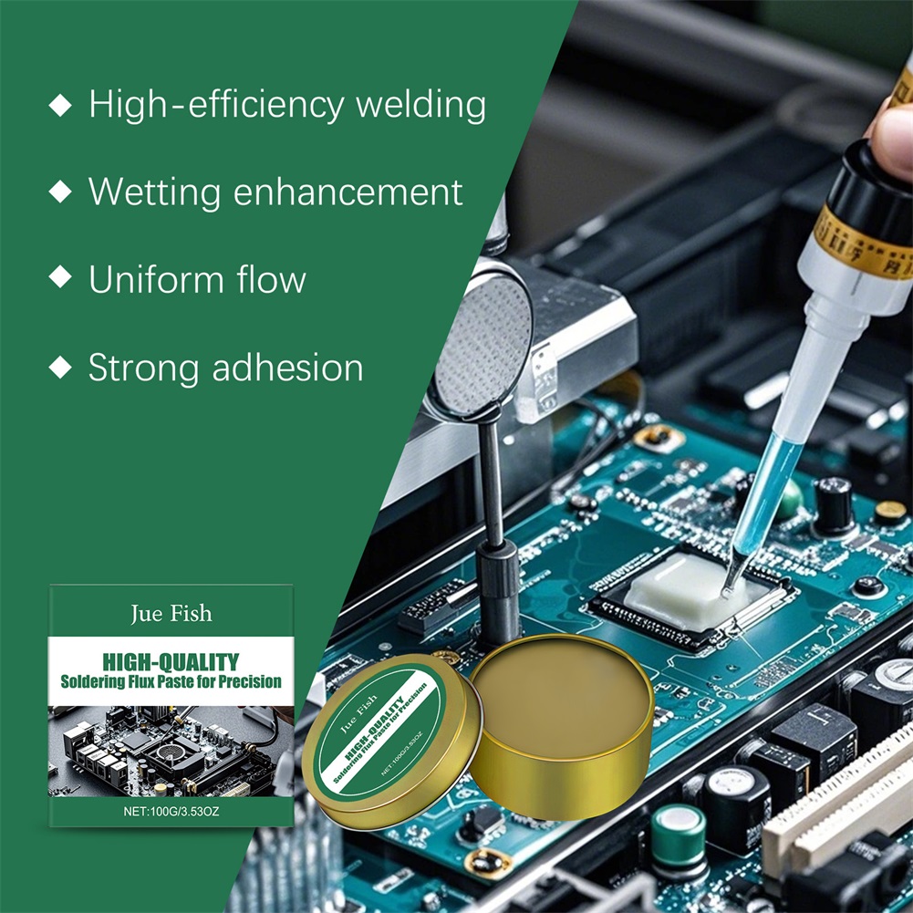 100g Soldering Flux-Paste,Sold - огляд і ціна Diy Electronics Flux