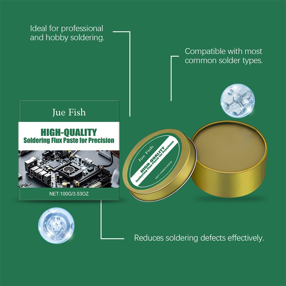 100g Soldering Flux-Paste,Sold - огляд і ціна Diy Electronics Flux
