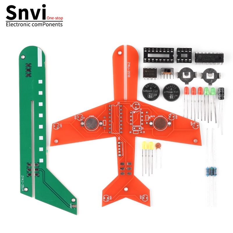 Snvi DIY LED Running Light Kit - огляд і ціна Diy Electronics Kits For Kids