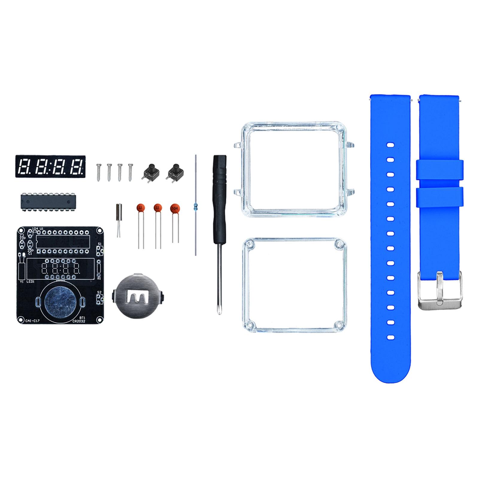 DIY Electronic Watch Kit Solde - огляд і ціна Diy Electronics Kits For Beginners