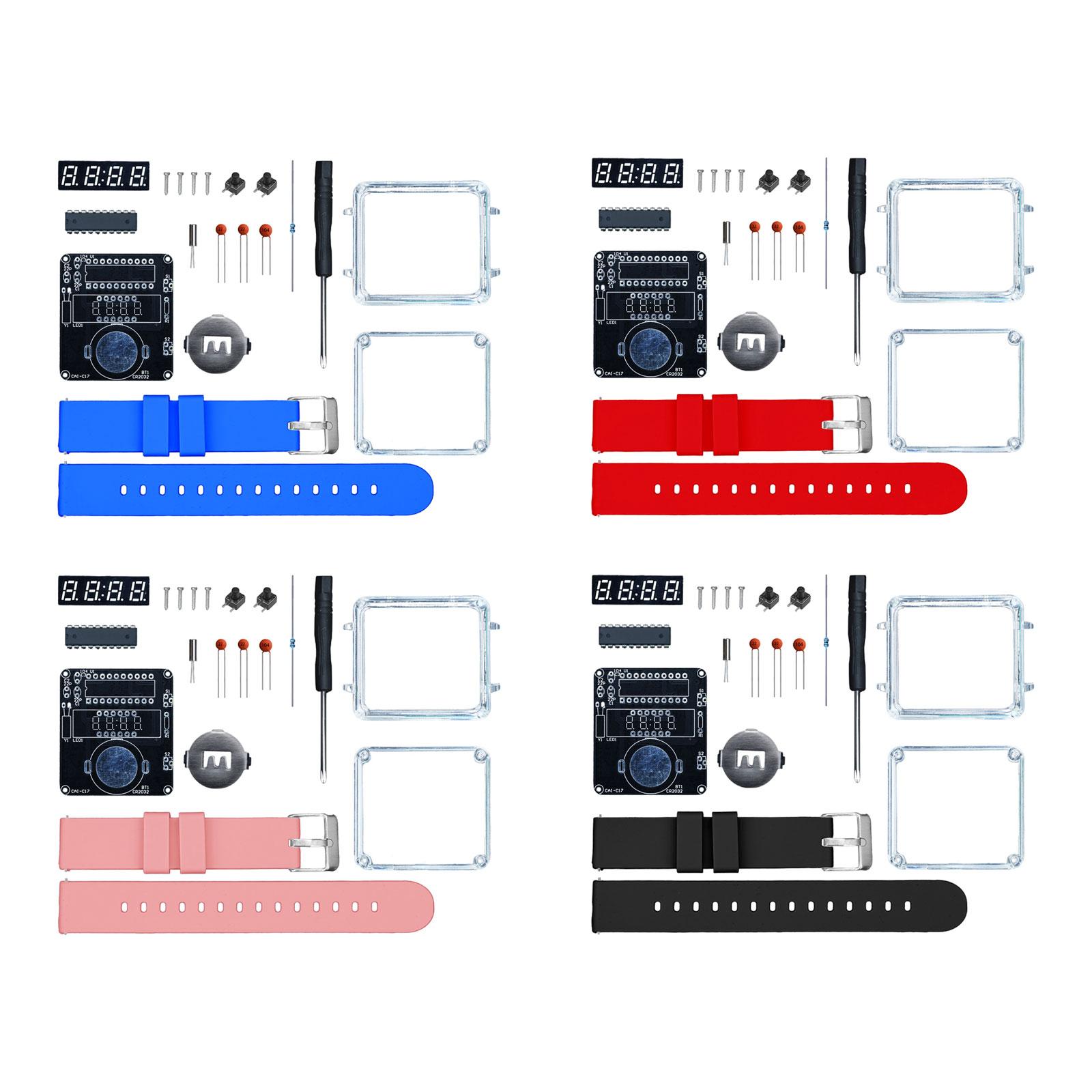 DIY Electronic Watch Kit Solde - огляд і ціна Diy Electronics Kits For Beginners