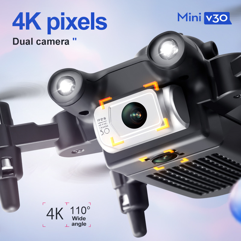 Mini V30 WiFi FPV Drone With 4 - огляд і ціна Diy Drone Electronics Kit