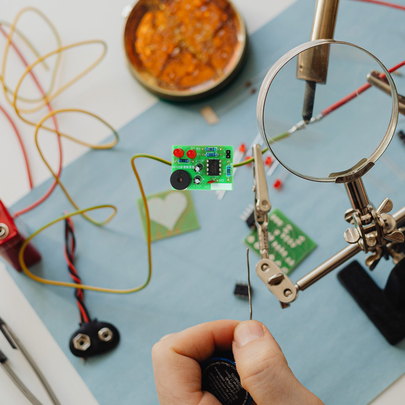 5Set Soldering Training Kit We - огляд і ціна Diy Electronics Kits For Beginners