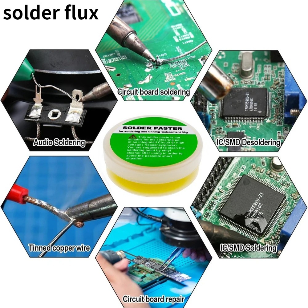 New Solder Flux Paste for Lead - огляд і ціна Diy Electronics Flux