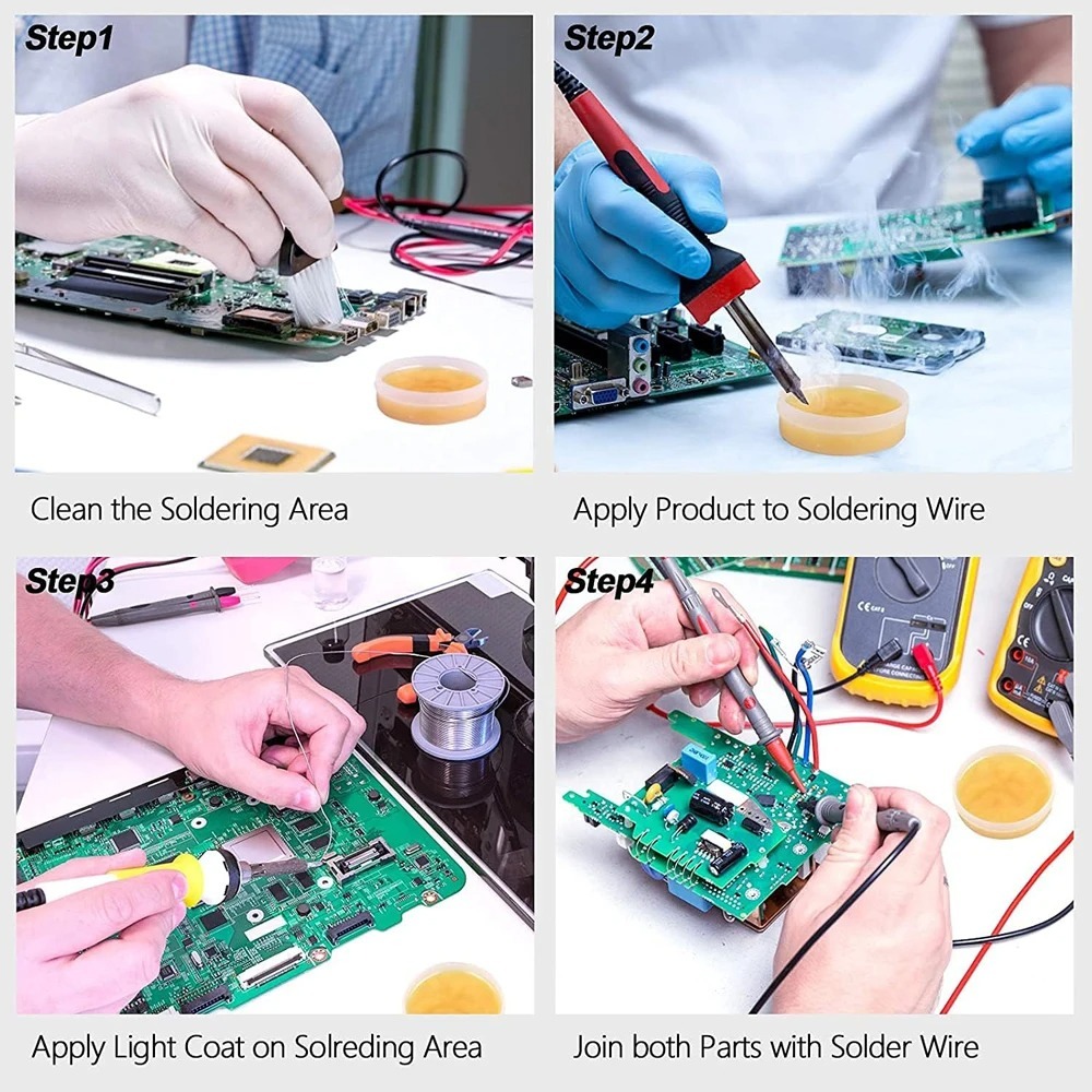 New Solder Flux Paste for Lead - огляд і ціна Diy Electronics Flux