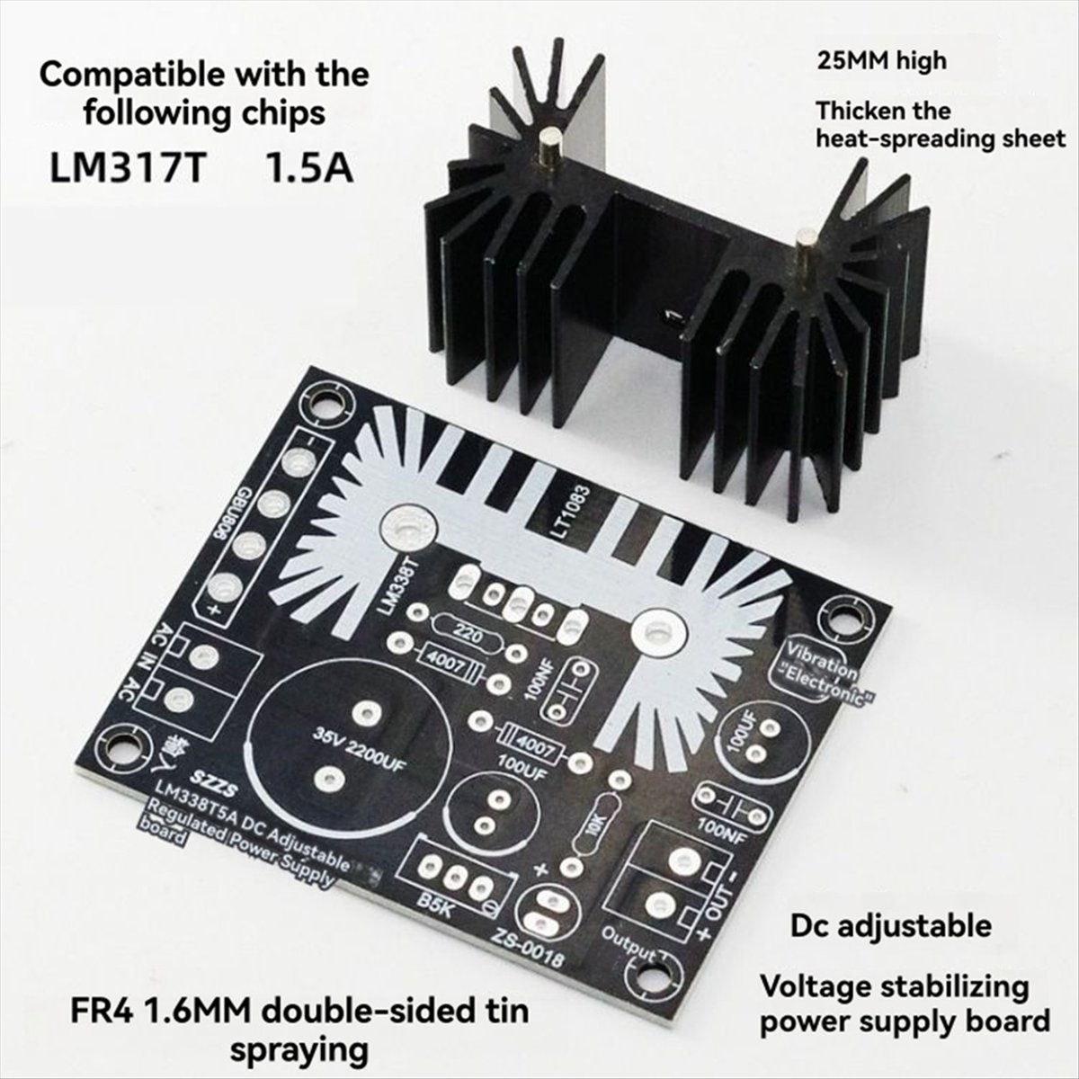 Delighted- Adjustable Linear R - огляд і ціна Diy Electronics Filament