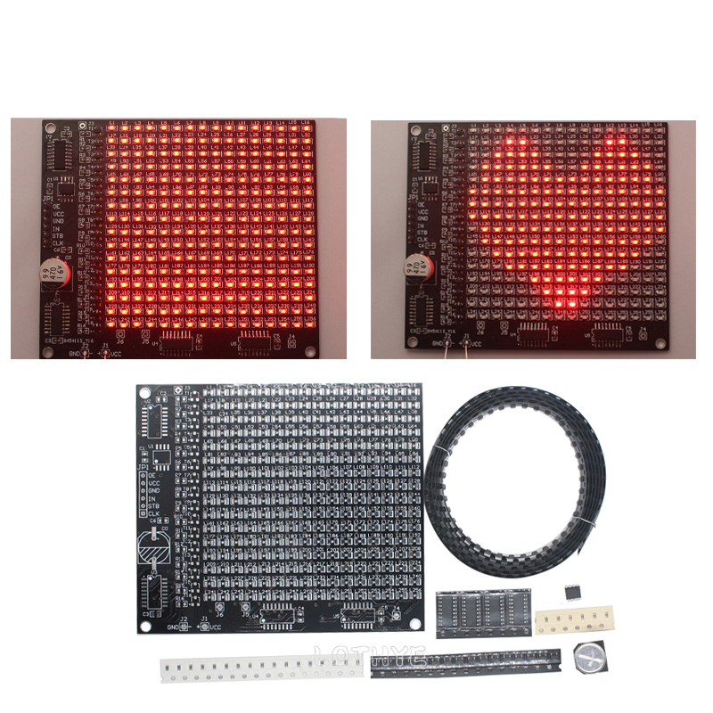 DIY Electronic Kit 256 LED Dot - огляд і ціна Diy Electronics Kits For Kids