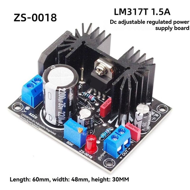 Adjustable Linear Regulated Po - огляд і ціна Diy Electronics Filament