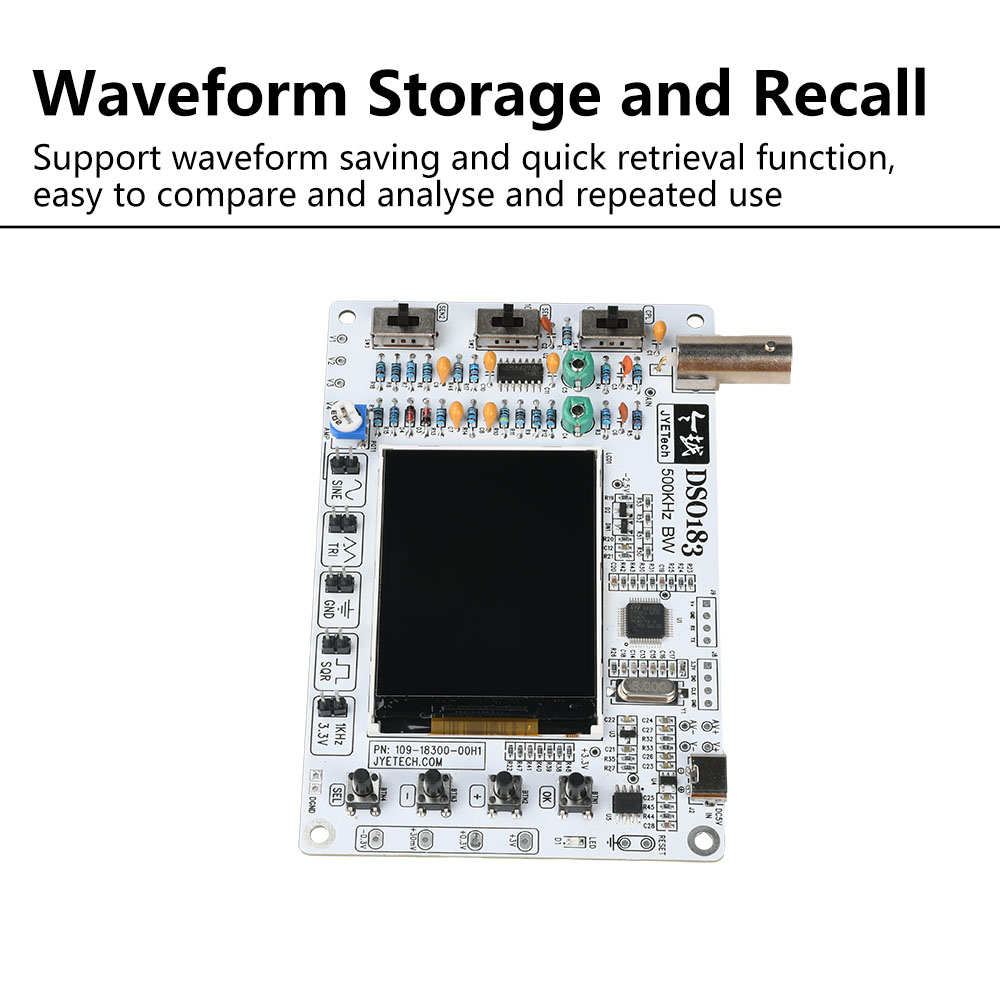 DC 5V DSO183 Digital Oscillosc - огляд і ціна Diy Electronics Kits For Beginners