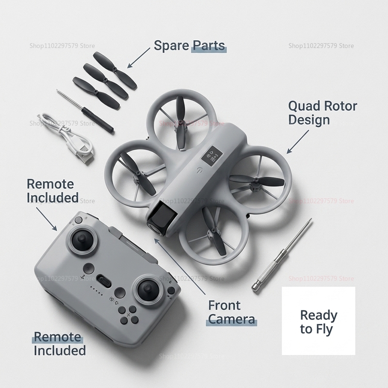 Mini Drone with 8K HD Camera F - огляд і ціна Diy Drone Electronics Kit