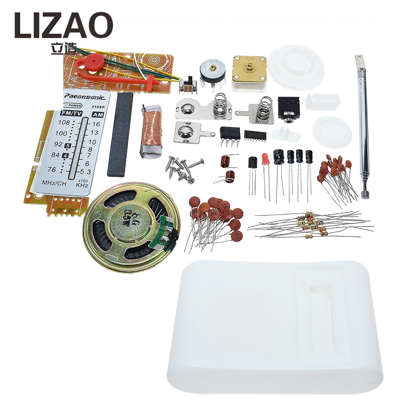 LIZAO CF210SP FM AM Radio Kit, - огляд і ціна Diy Electronics Kits For Beginners
