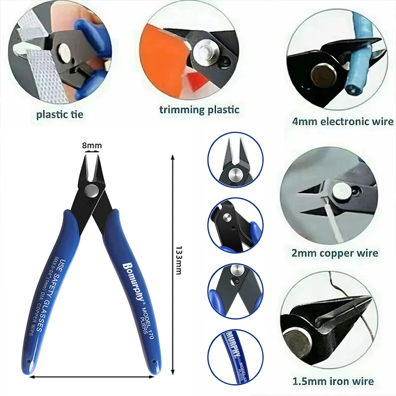 170 Electronic Diagonal Pliers - огляд і ціна Diy Electronics For Beginners