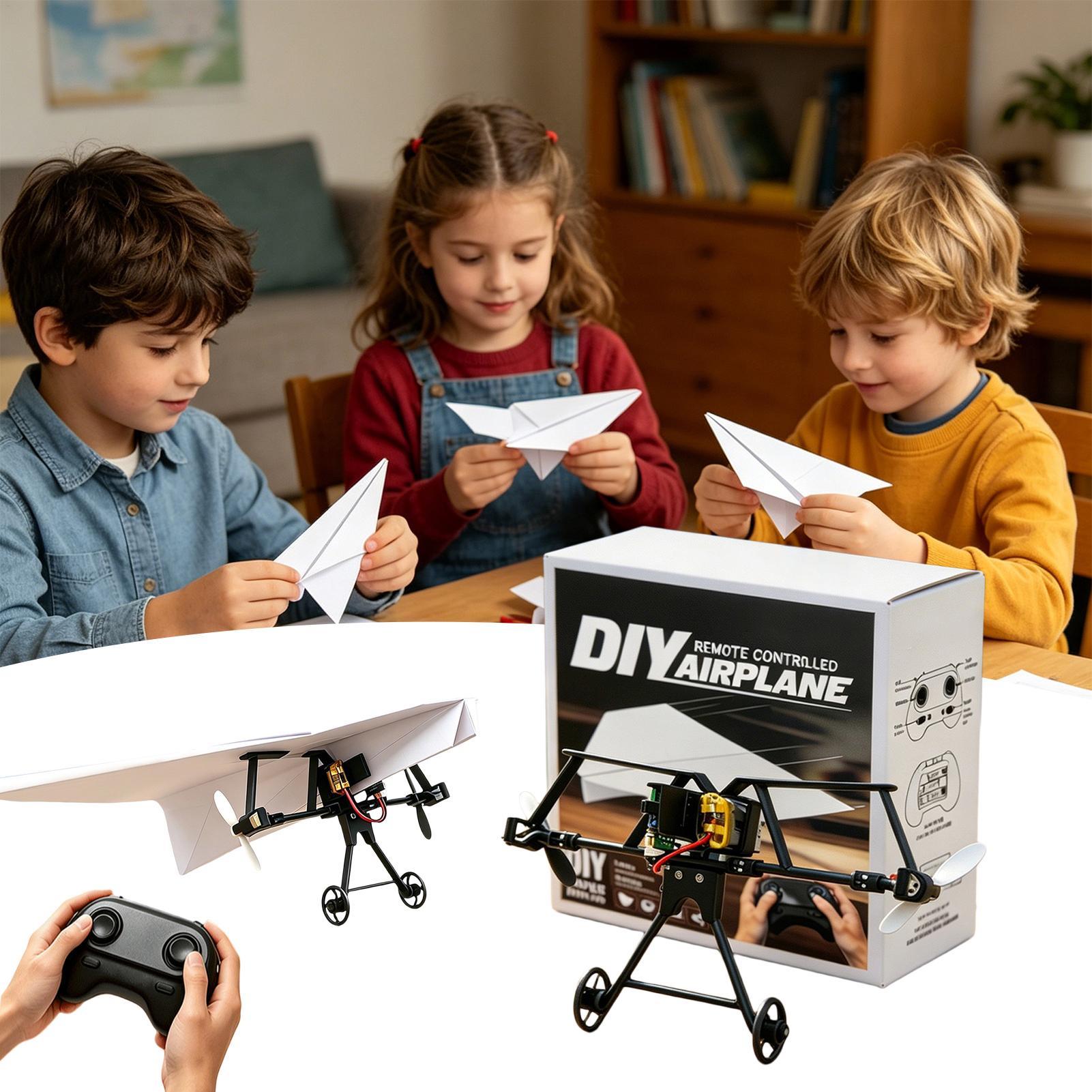 DIY RC Paper Airplane Kit Plan - огляд і ціна Diy Kit Elektronik