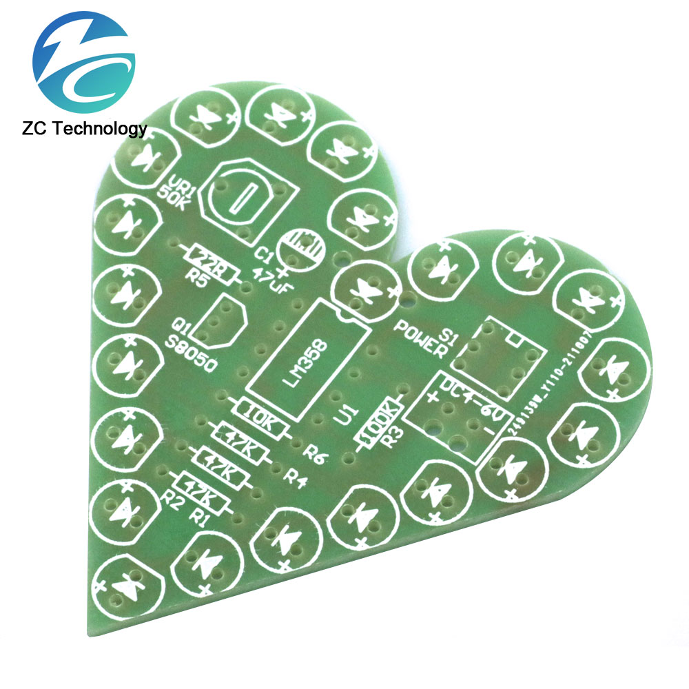 DIY Kit Heart Shape Breathing  - огляд і ціна Diy Electronics For Kids