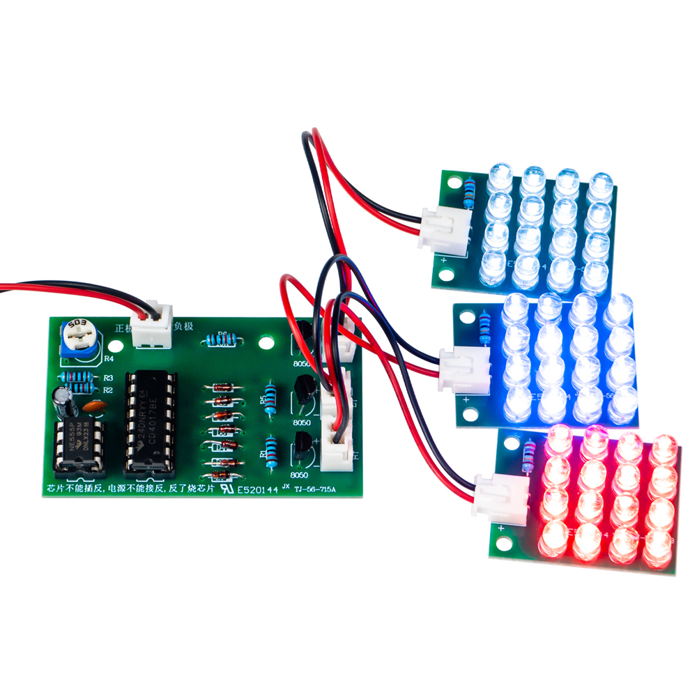 DIY Electronic Kit LED Three-C - огляд і ціна Pcb Etching Kit