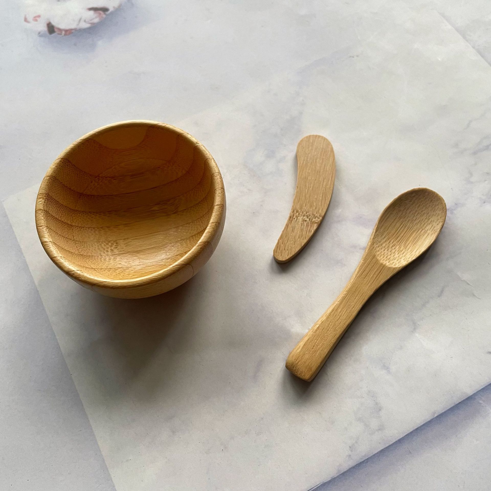 Bamboo Face Mask Mixing Bowl S - огляд і ціна Diy Kit Elektronik