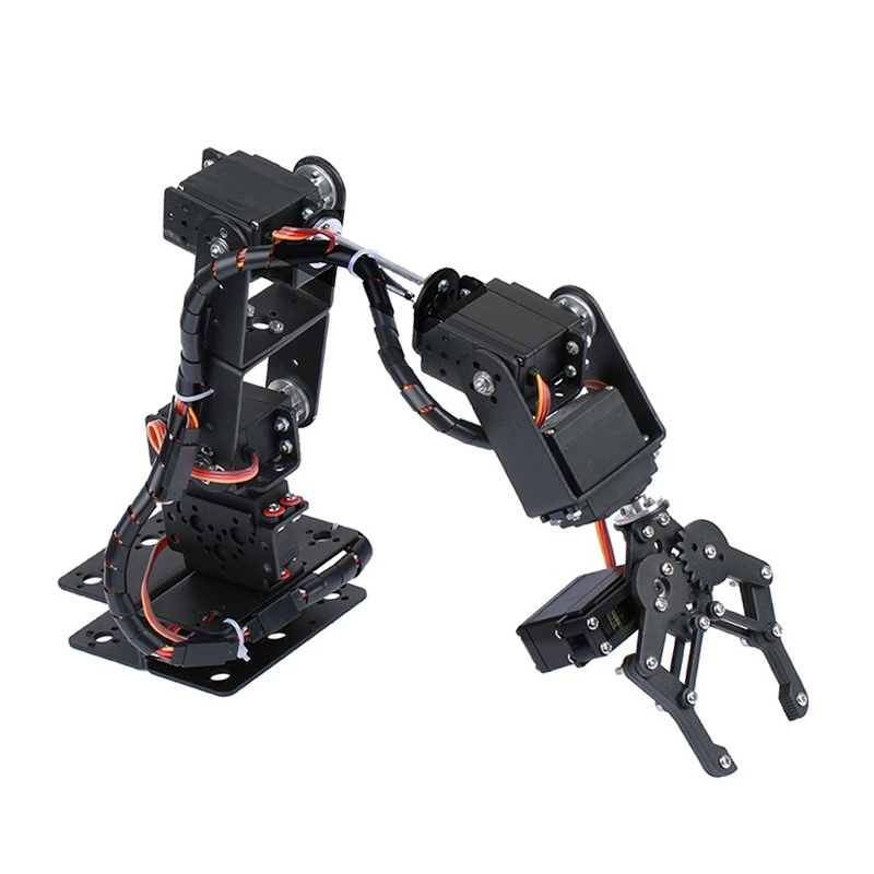 STEAM DIY 6 DOF Robot Metal Al - огляд і ціна Diy Kit Elektronik