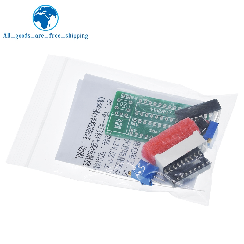 LM3914 10 Segment 3.7V Lithium - огляд і ціна Diy Electronics Test Equipment