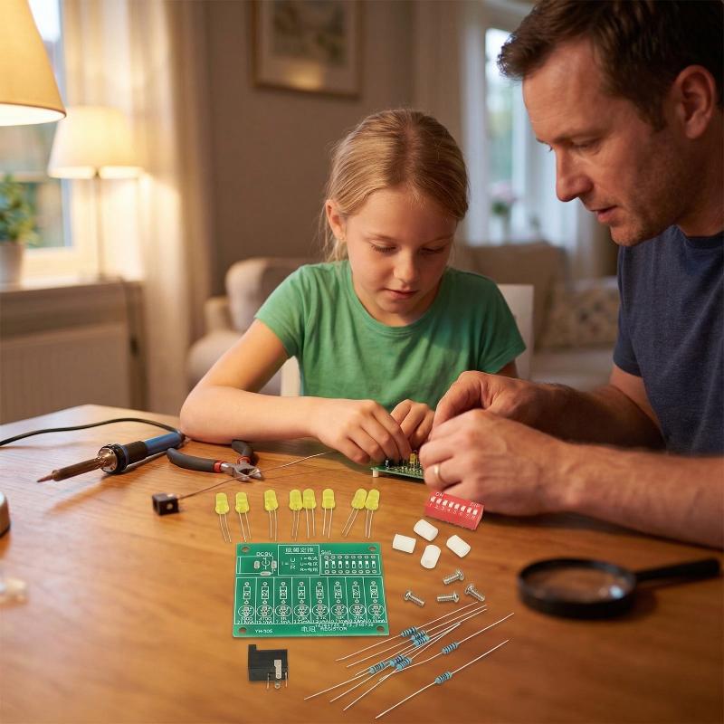 Electronic DIY Soldering Pract - огляд і ціна Diy Electronics Kits For Beginners