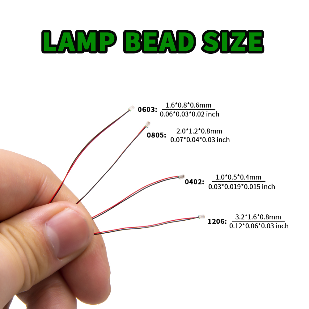 10pcs/Set Micro LED Lamp Chips - огляд і ціна Diy Electronics For Beginners
