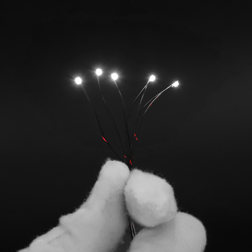 10pcs/Set Micro LED Lamp Chips - огляд і ціна Diy Electronics For Beginners