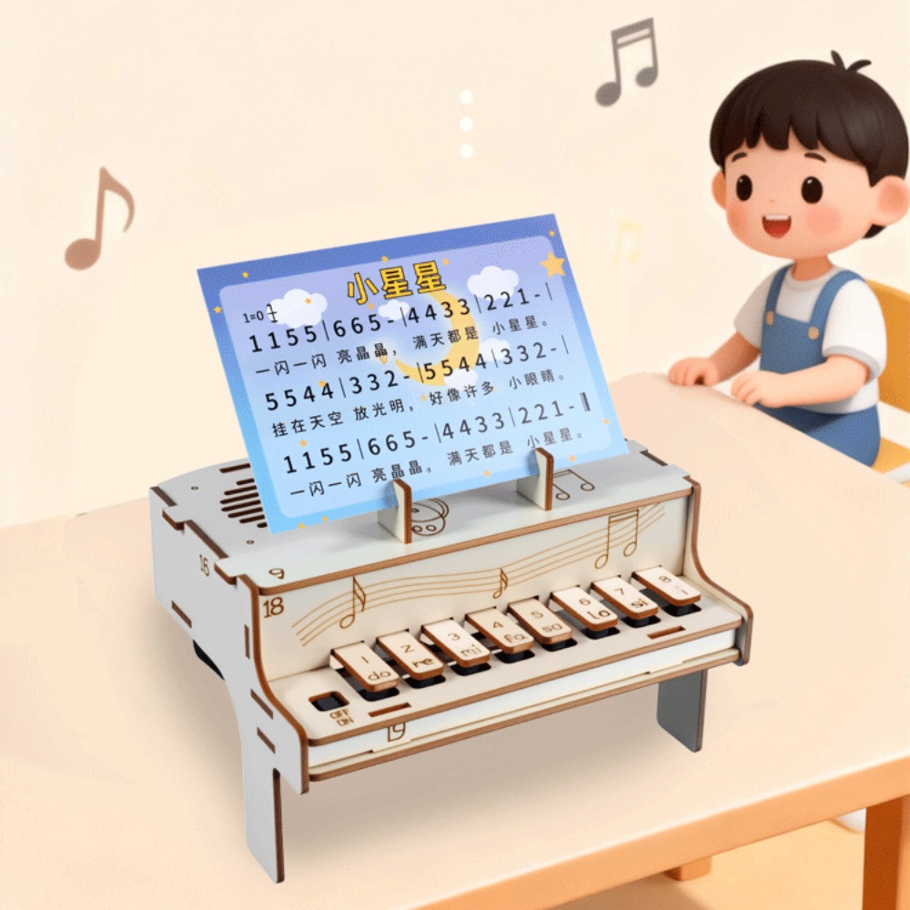 DIY Wooden Electronic Piano Mo - огляд і ціна Diy Home Electronics