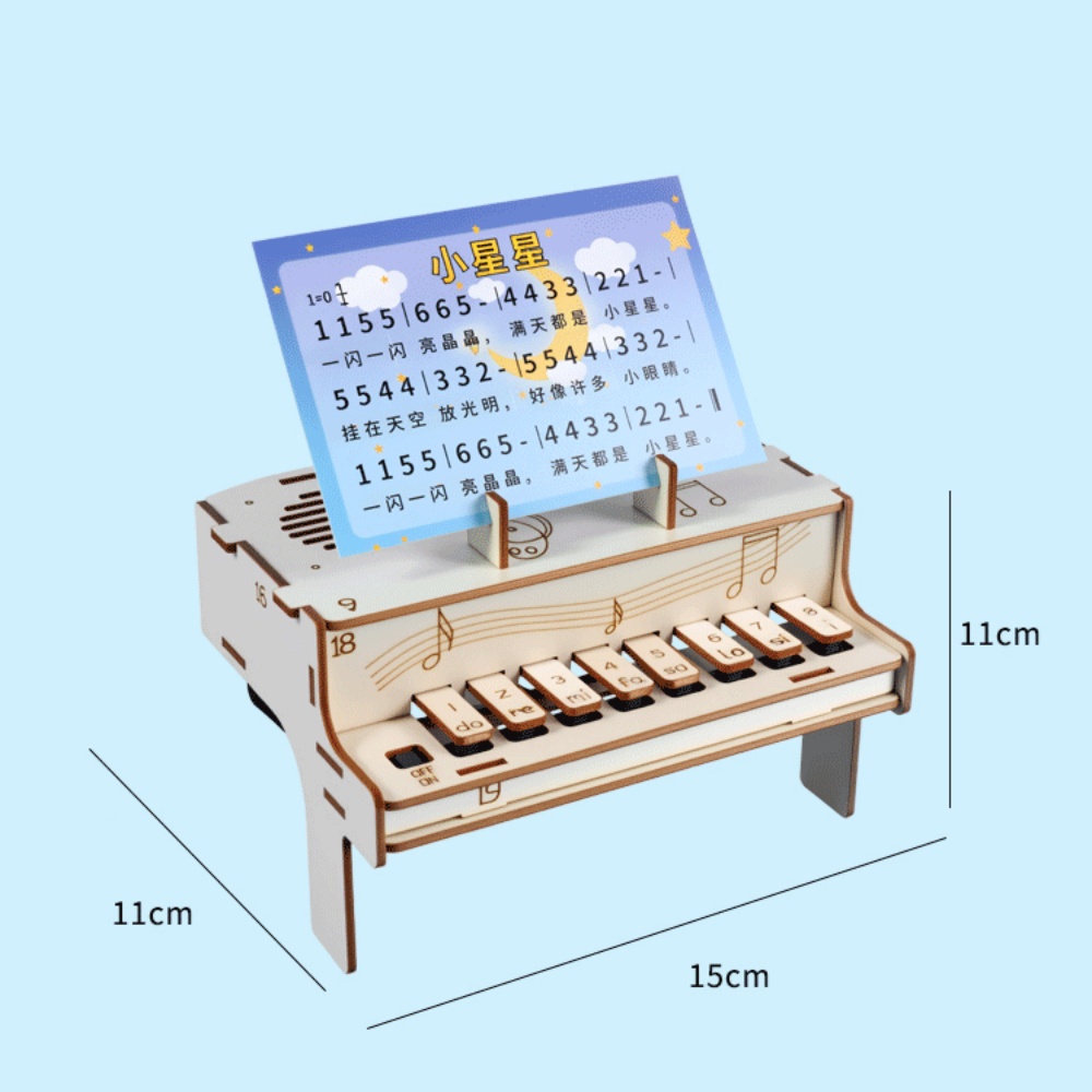 DIY Wooden Electronic Piano Mo - огляд і ціна Diy Home Electronics