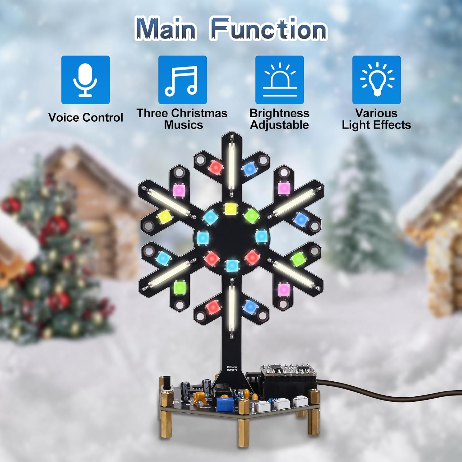 Voice Control Spectrum Light S - огляд і ціна Diy Electronics Kits For Kids