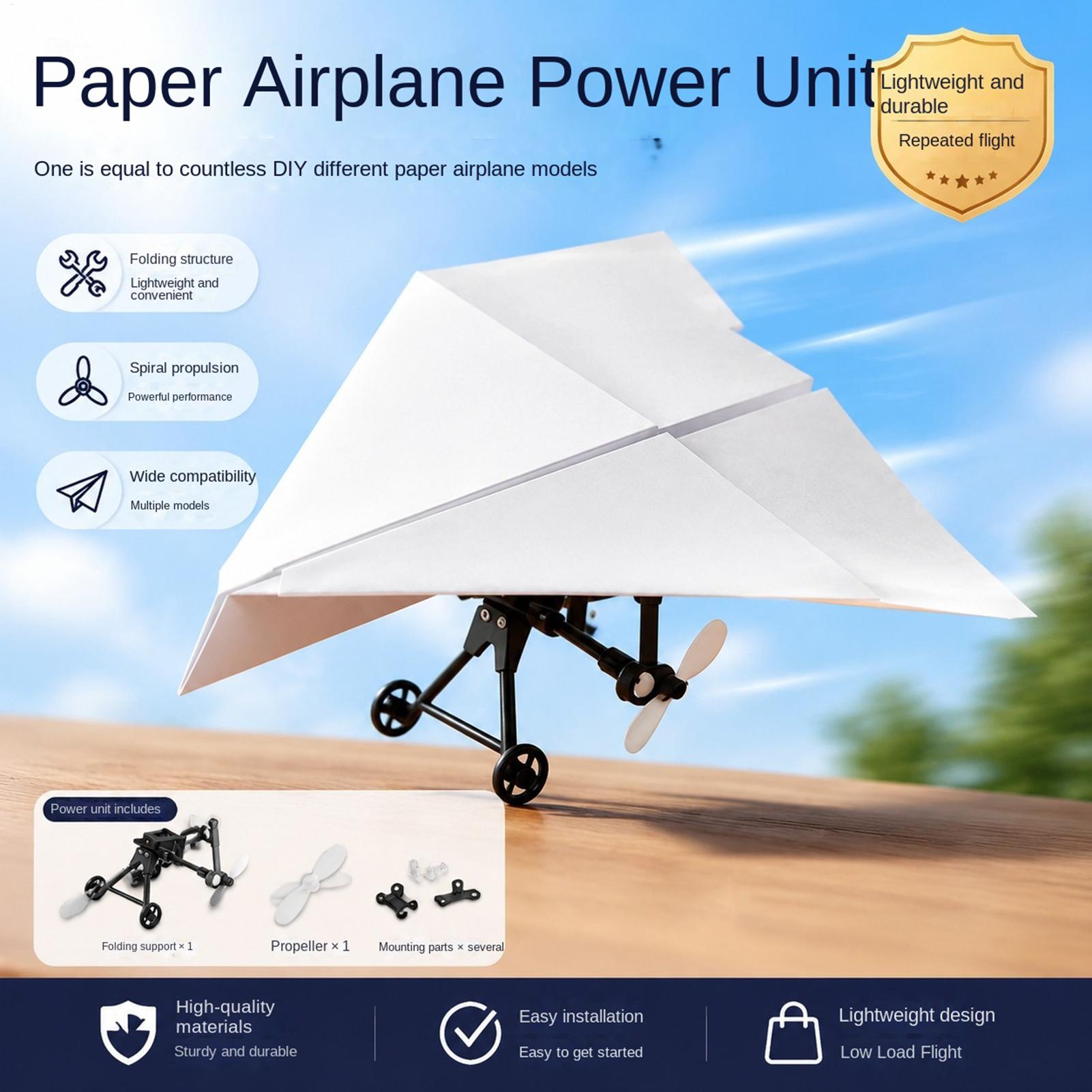 Remote Control Paper Airplane  - огляд і ціна Diy Electronics For Kids