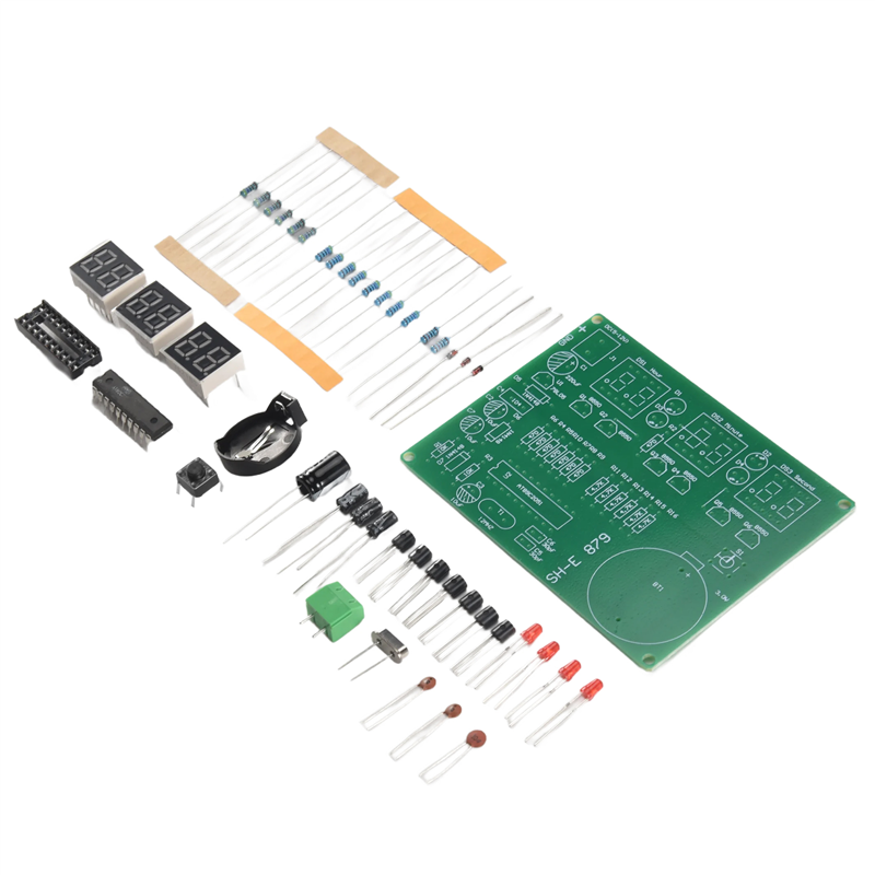 AT89C2051 6 Digital LED Displa - огляд і ціна Diy Electronics Flux
