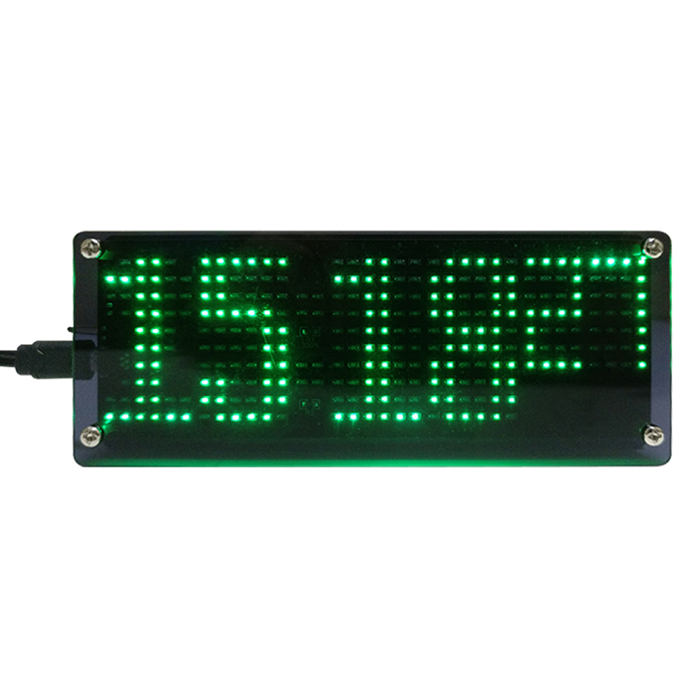 DIY Digital Dot Matrix Clock E - огляд і ціна Diy Electronics For Kids