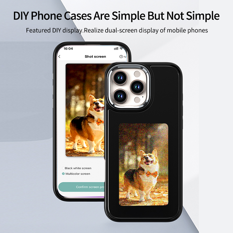 NFC Smart E-ink Phone Case DIY - огляд і ціна Diy Electronics Tpu