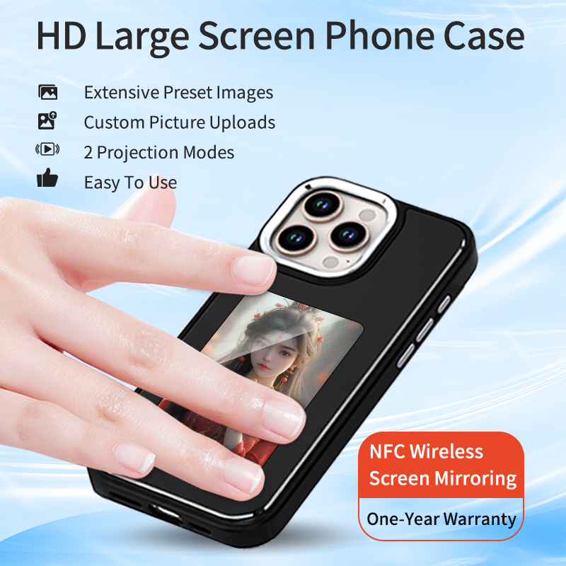 NFC Smart E-ink Phone Case DIY - огляд і ціна Diy Electronics Tpu