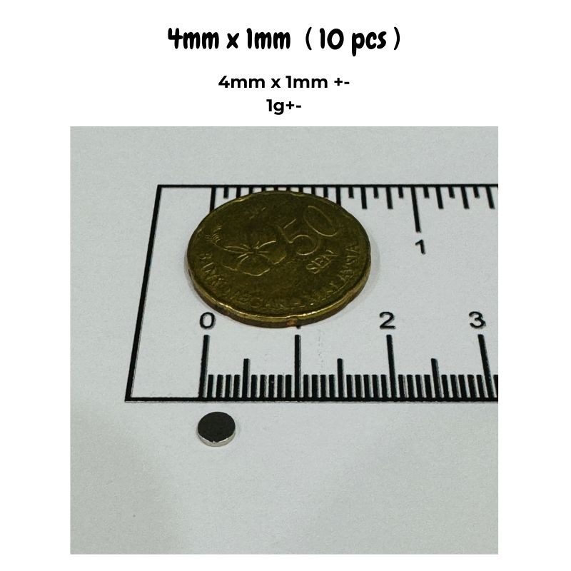 20/50pcs 4x1mm & 5x2mm Magnets - огляд і ціна Diy Home Electronics