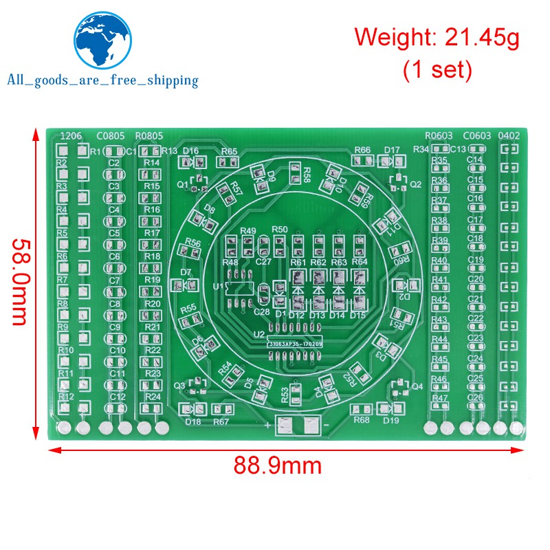 TZT 1/3PCS SMD NE555 CD4017 Ro - огляд і ціна Diy Electronics Kits For Kids